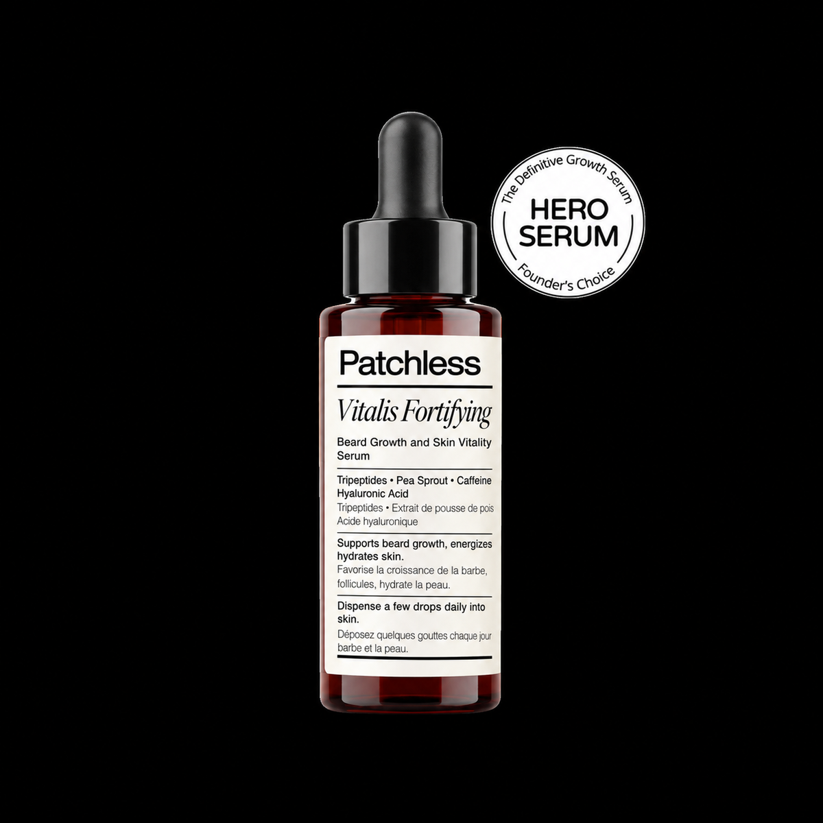 Patchless Vitalis Fortifying Beard Growth Serum